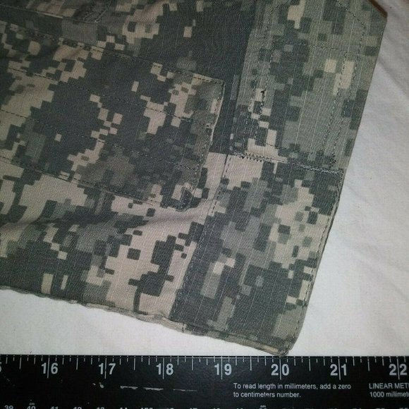 SPECIAL FORCES COMBAT UNIFORM ACU DIGITAL szSMALL/SHORT JACKET MG 209 - Picture 11 of 12